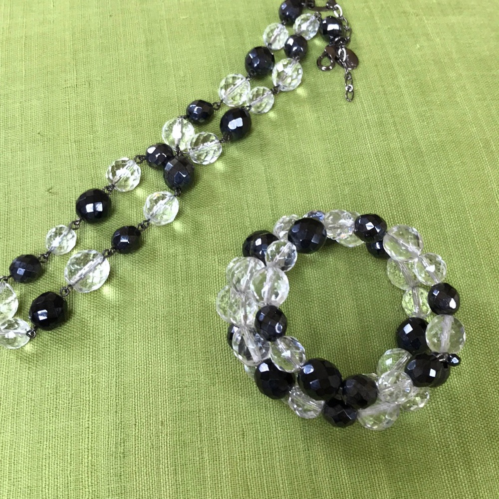 Bracket and necklace